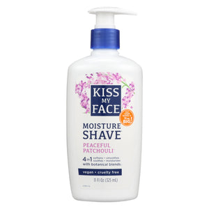 Kiss My Face Moisture Shave Peaceful Patchouli - 11 fl oz