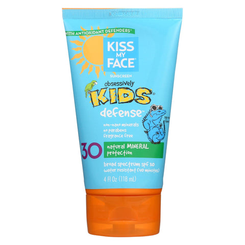 Kiss My Face Kids Sunblock Natural Mineral Lotion SPF 30 - 4 fl oz