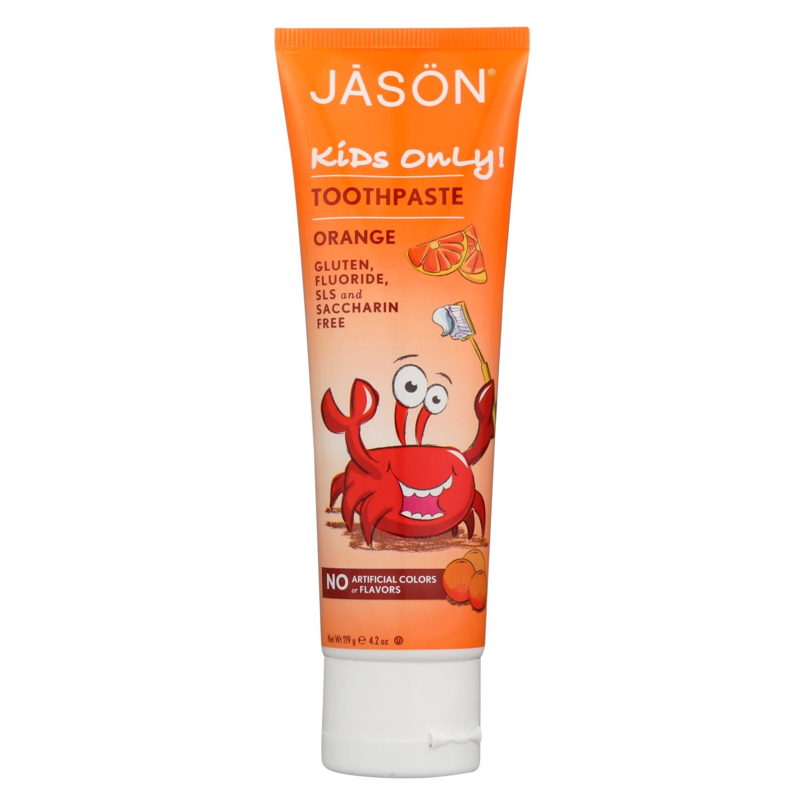 Jason Kids Only Toothpaste Orange - 4.2 oz