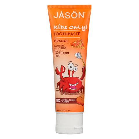 Jason Kids Only Toothpaste Orange - 4.2 oz