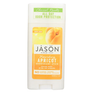 Jason Deodorant Stick Nourishing Apricot - 2.5 oz
