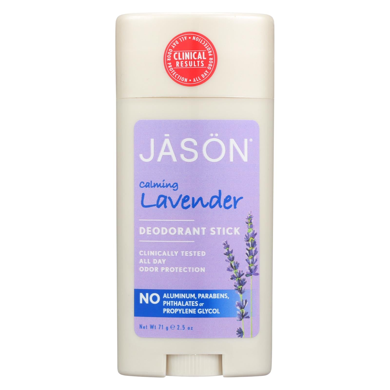 Jason Deodorant Stick Lavender - 2.5 oz