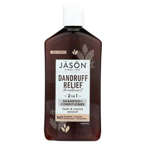 Jason Natural Products Shampoo and Conditioner - Treatment - Dandruff Relief - 12 oz