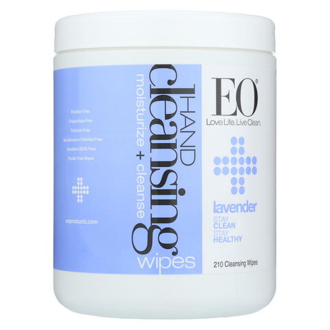 EO Products Hand Cleansing Wipes - Lavender - 210 Pack