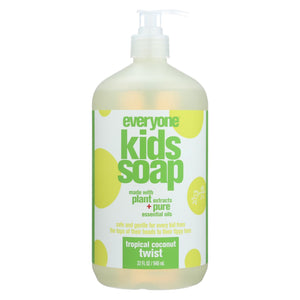 EO Products Everyone Soap for Kids - Tropical Coconut Twist - 32 oz