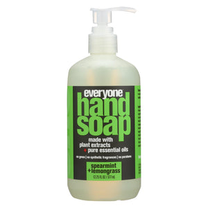 EO Products Everyone Hand Soap - Spearmint and Lemongrass - 12.75 oz