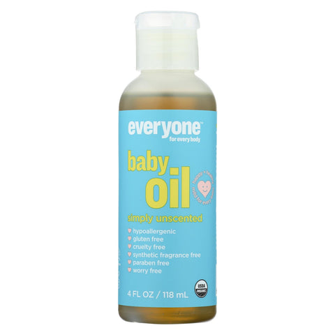 Everyone Baby Oil - Organic - 4 fl oz
