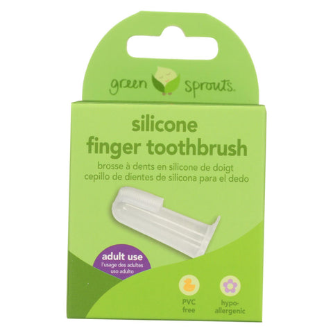Green Sprouts Silicone Finger Toothbrush