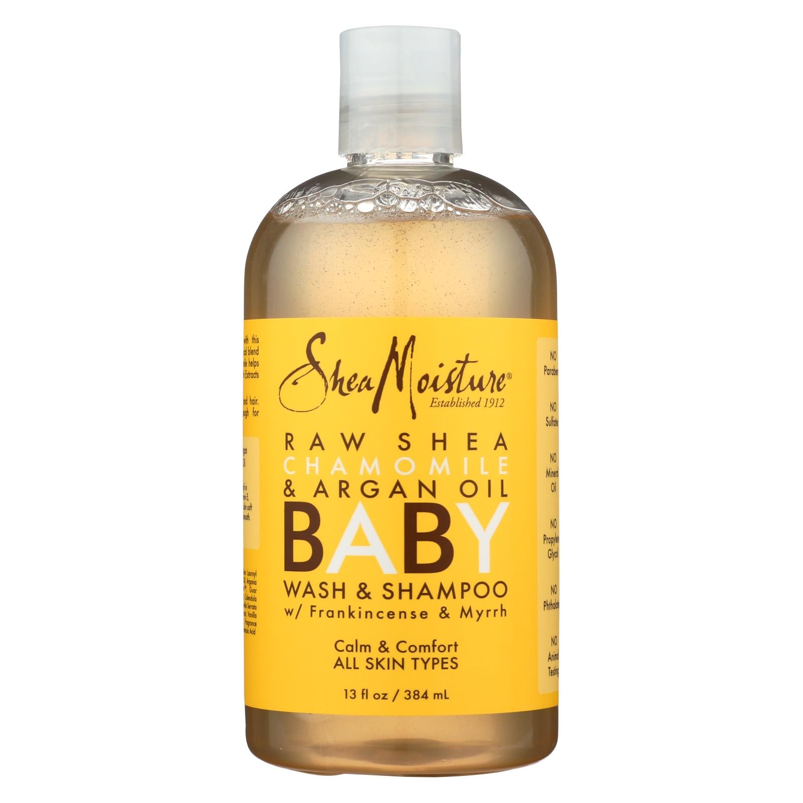 SheaMoisture Baby Head-To-Toe Wash and Shampoo Raw Shea Chamomile and Argan Oil - 12 fl oz