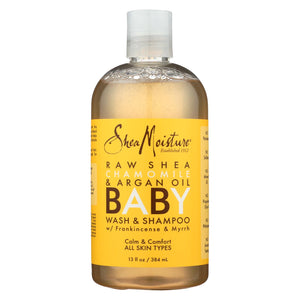 SheaMoisture Baby Head-To-Toe Wash and Shampoo Raw Shea Chamomile and Argan Oil - 12 fl oz