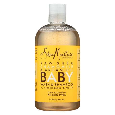 SheaMoisture Baby Head-To-Toe Wash and Shampoo Raw Shea Chamomile and Argan Oil - 12 fl oz