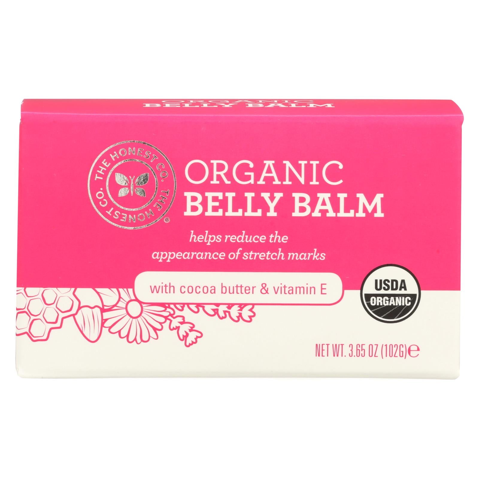 The Honest Company Organic Belly Balm - Unscented - 3.65 oz