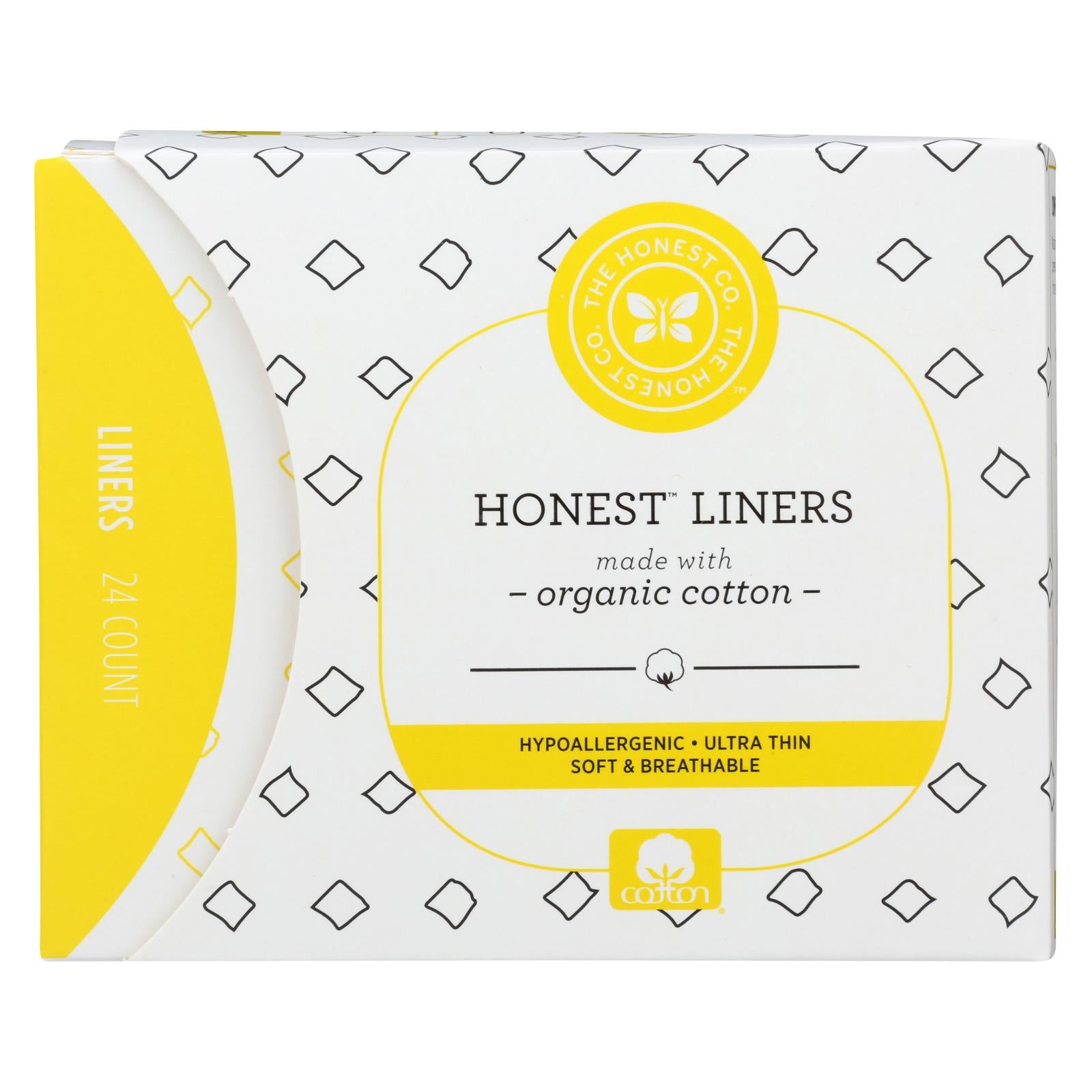 The Honest Company Liners - Cotton - 24 count