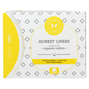 The Honest Company Liners - Cotton - 24 count
