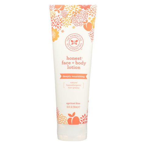 The Honest Company Face and Body Nourishing Lotion - Apricot Kiss - 8.5 Fl oz.