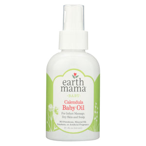 Earth Mama Angel Baby Oil - 4 oz