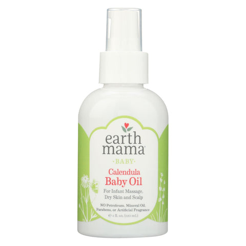 Earth Mama Angel Baby Oil - 4 oz