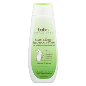 Babo Botanicals Shampoo and Wash Cucumber Aloe Vera - 8 fl oz