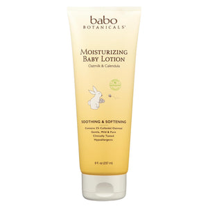 Babo Botanicals Oatmilk Calendula Moisturizing Baby Lotion - 8 fl oz