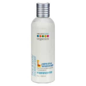 Nature's Baby Organics Face and Body Moisturizer Fragrance Free - 8 fl oz