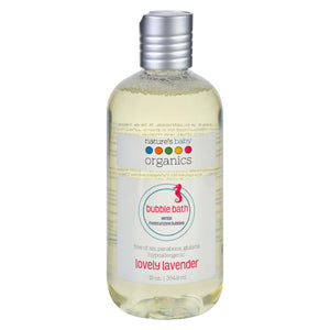 Nature's Baby Organics Bubble Bath - Moisturizing - Lovely Lavender - 12 oz