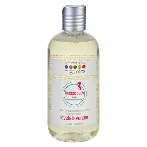 Nature's Baby Organics Bubble Bath - Moisturizing - Lovely Lavender - 12 oz