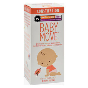 Wellements Baby Move Prune Concentrate with Prebiotics - 4 oz