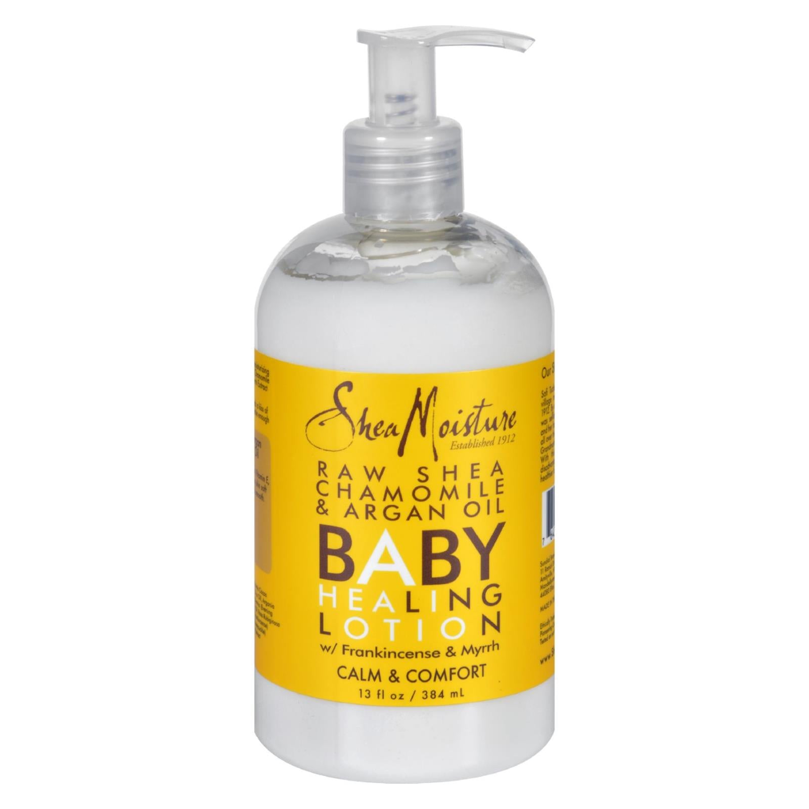 SheaMoisture Baby Healing Lotion Raw Shea Chamomile and Argan Oil - 12 fl oz