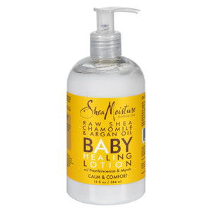 SheaMoisture Baby Healing Lotion Raw Shea Chamomile and Argan Oil - 12 fl oz