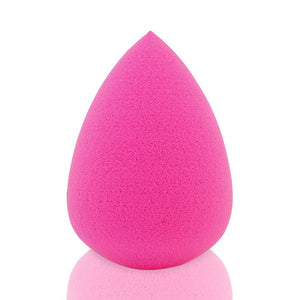 Pink Droplet Beauty Sponge Latex Free Blender Makeup Flawless Liquid Foundation