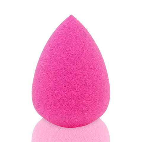 Pink Droplet Beauty Sponge Latex Free Blender Makeup Flawless Liquid Foundation