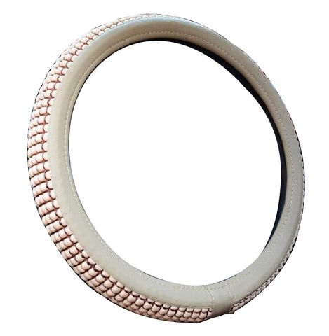 Comfortable Car Steering Wheel Cover Auto Steering Wheel Cover, Beige