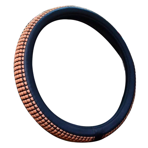 Comfortable Car Steering Wheel Cover Auto Steering Wheel Cover, Brown