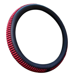 Comfortable Car Steering Wheel Cover Auto Steering Wheel Cover, Red