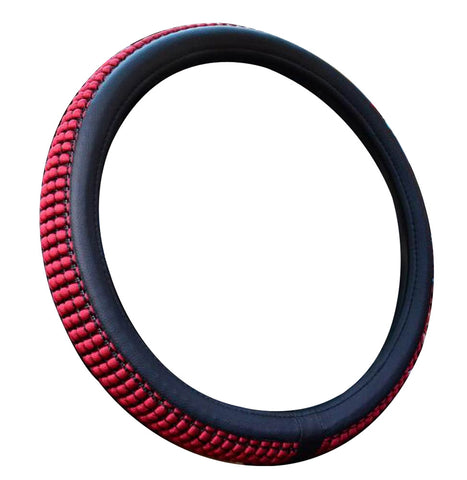 Comfortable Car Steering Wheel Cover Auto Steering Wheel Cover, Red
