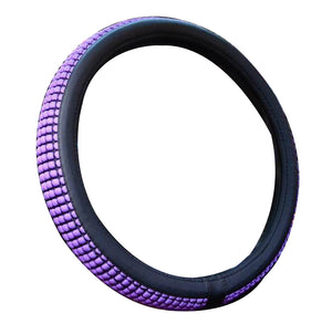 Comfortable Car Steering Wheel Cover Auto Steering Wheel Cover, Purple