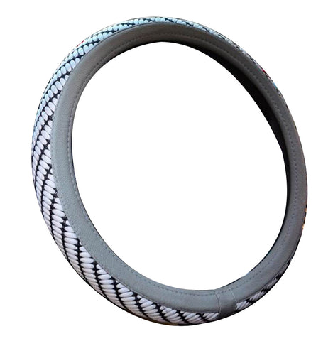 Soft Car Steering Wheel Cover Auto Steering Wheel Cover, Gray