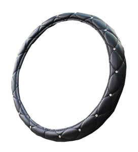 Lady Elegant PU Steering Wheel Covers Car Accessories