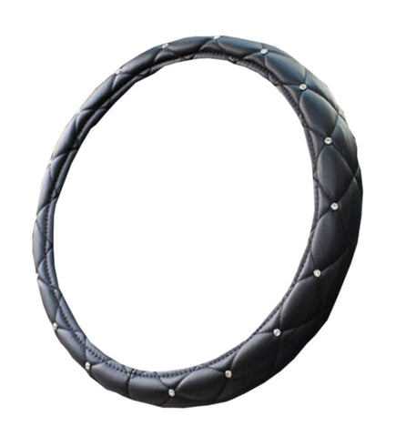 Lady Elegant PU Steering Wheel Covers Car Accessories