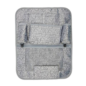 Multi-functional Letter Car Storage Bag Seat Back Hanging Organizer-Gray