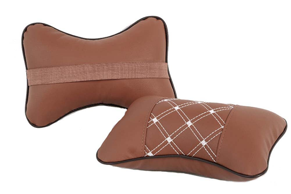 Car Head Neck Pillow Orange Pillows Neck Pillow Car Pillows Head Pillow