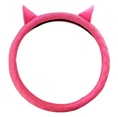 Winter Fashion Car Steering Wheel Sets Cute Ears Anti-Skid Handlebar Sets