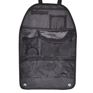 Auto Parts High-quality Car Seat Back Organizer Storage Bag,BLACK