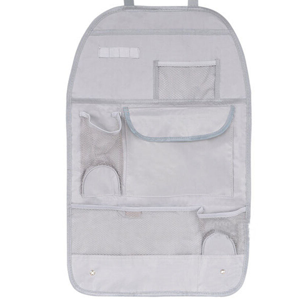 Auto Parts High-quality Car Seat Back Organizer Storage Bag,GRAY