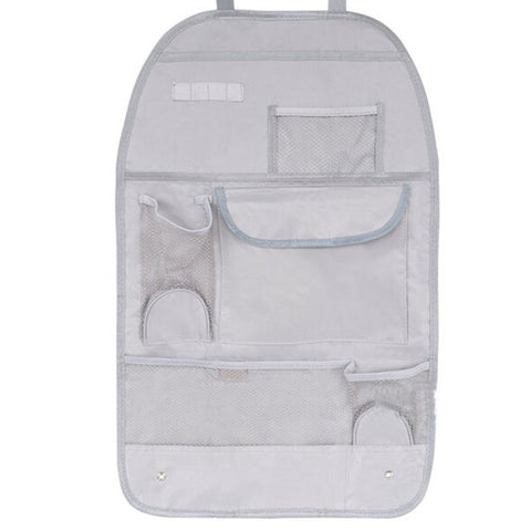 Auto Parts High-quality Car Seat Back Organizer Storage Bag,GRAY