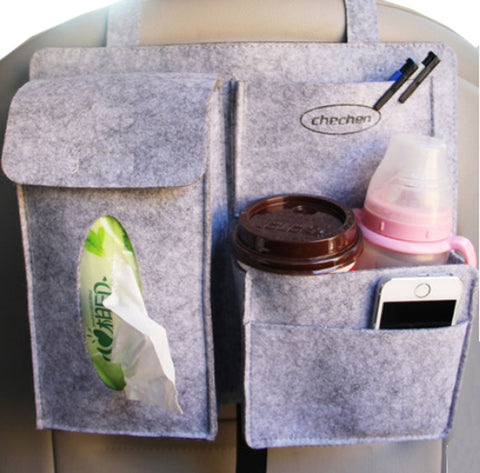 Multi-Pocket Travel Storage Bag Car Accessories Car Seat Organizer
