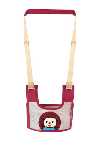 Baby Walker Helper, [Burgundy] Baby Walk Assistant, Learning Assistant