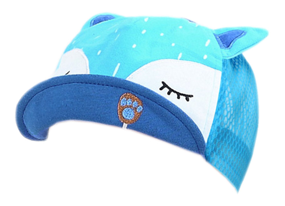 Summer Hat/2-6 Months Baby Sun Hat/Beret Cap/Sun-Protection Cap/Baseball Cap/Peaked Cap Blue #61