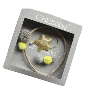 Hair Accessories Gift Box Set for Baby Hair  Barrettes Hair Ties for Baby