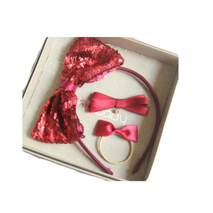 Hair Clips Hair Ties for Baby Hair Accessories Gift Box Set for Baby